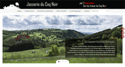 Desktop Screenshot of coq-noir.fr