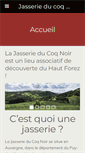 Mobile Screenshot of coq-noir.fr